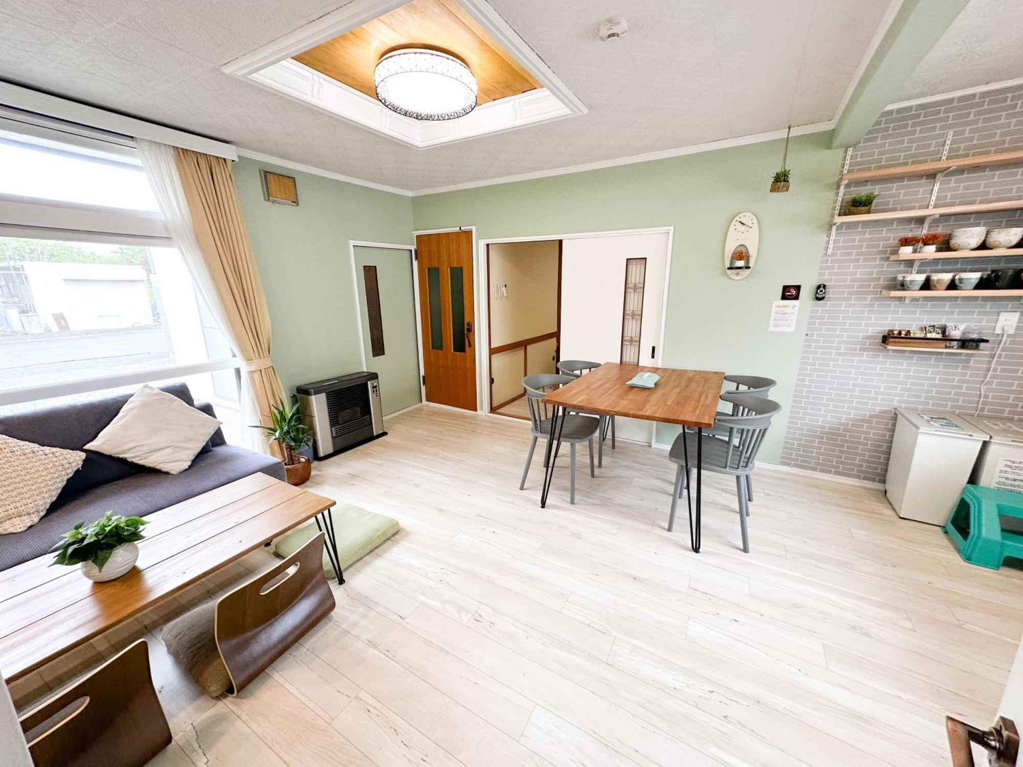 Villa Renewal Haru'S House Onsen モール温泉付き Shiraoi Exterior foto